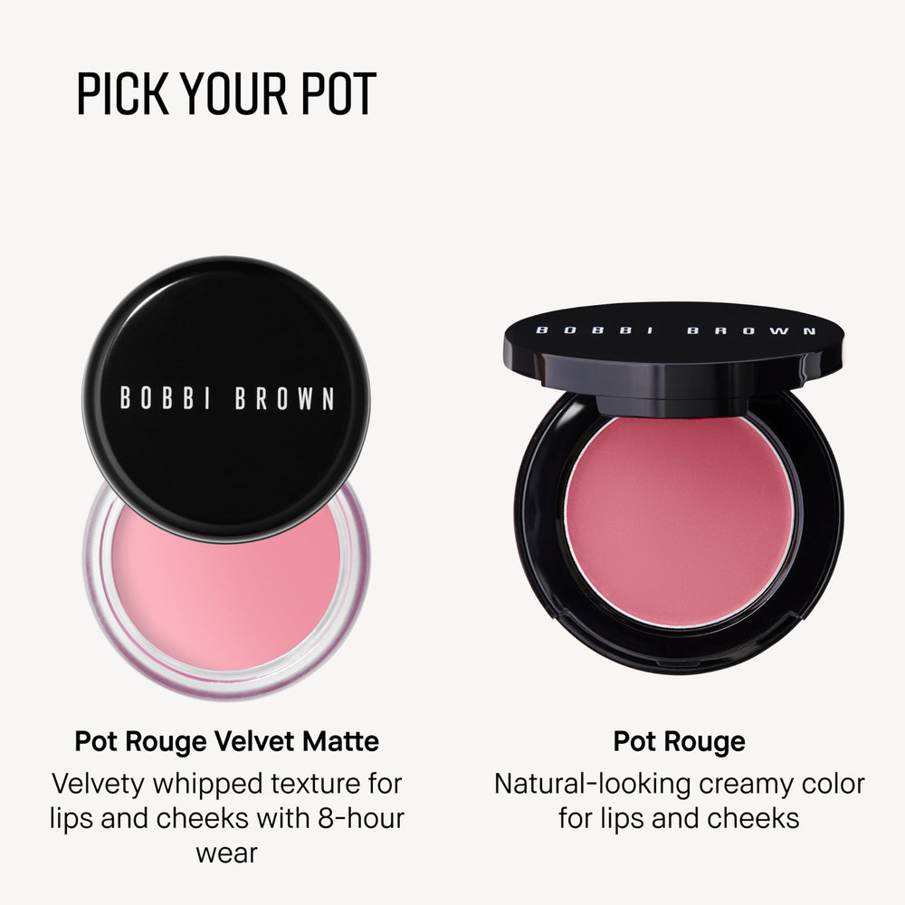 Espejo y compacto Pot Rouge para retoques rápidos