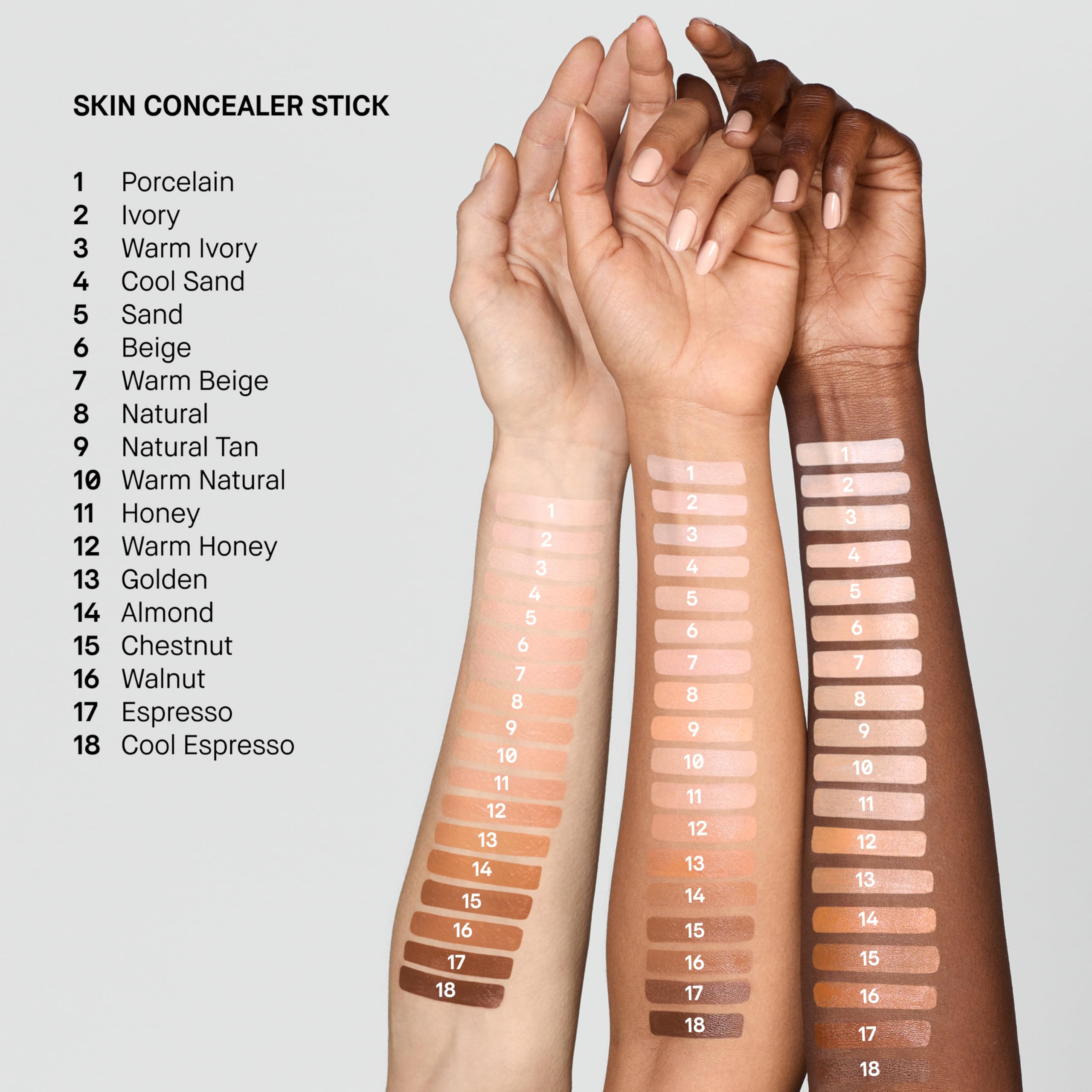 Creamy texture swirl on skin for even tone with Bobbi Brown