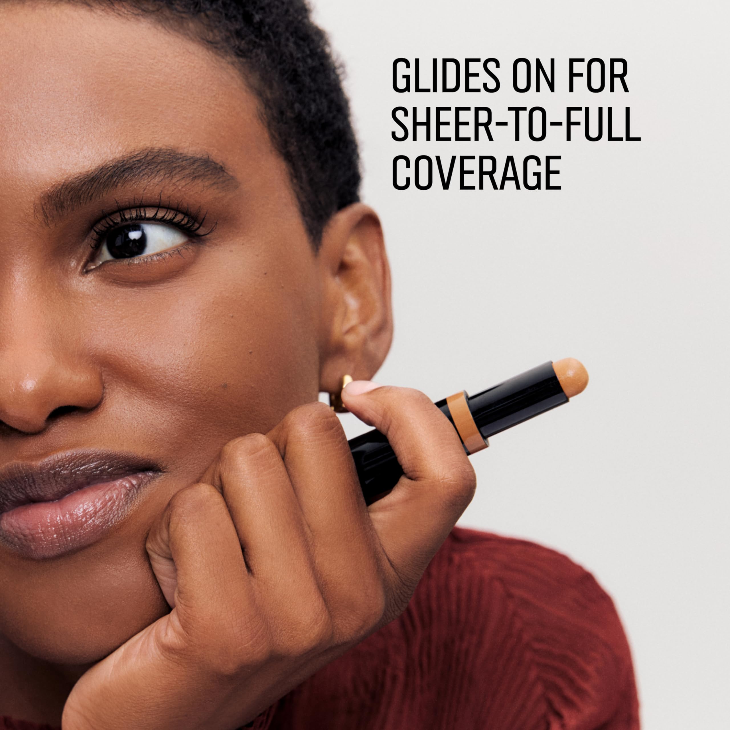Bobbi Brown concealer tested for sweat and humidity resistance.