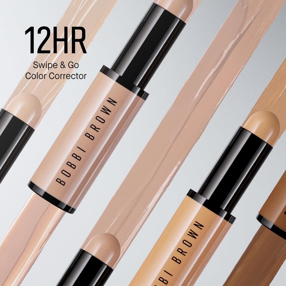 Light Bisque shade swatch of Bobbi Brown Skin Corrector Stick on skin.