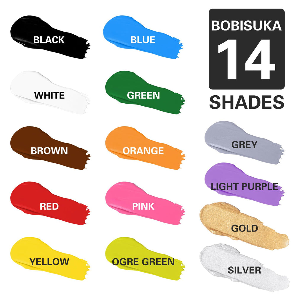BOBISUKA 14-color set supports creative designs for events.