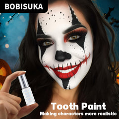 BOBISUKA White Tooth Paint dries quickly for comfortable wear.