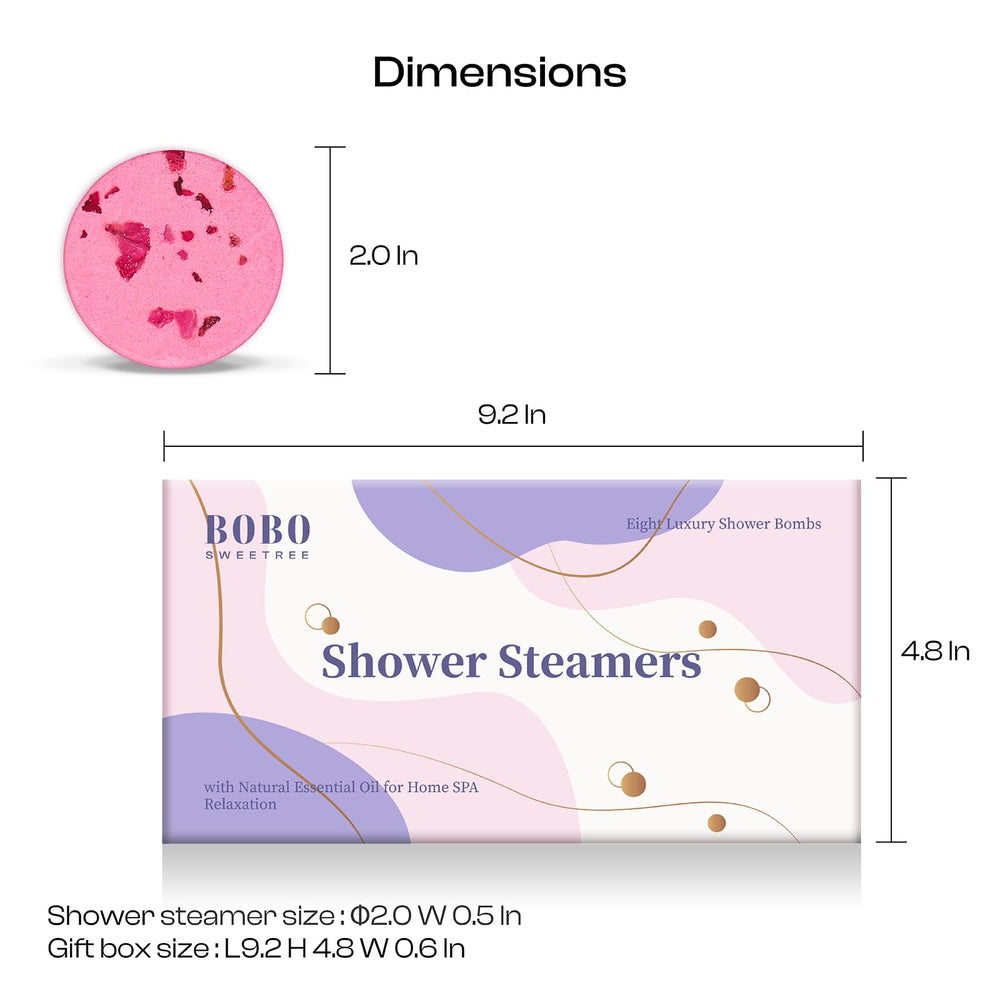 BoboSweeTree pack bombas ducha multicolor, variedad para cada momento