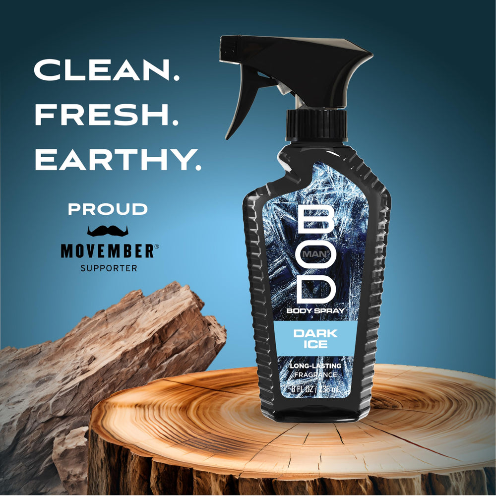 BOD Man Dark Ice base notes image featuring amber and musk for lasting depth.
