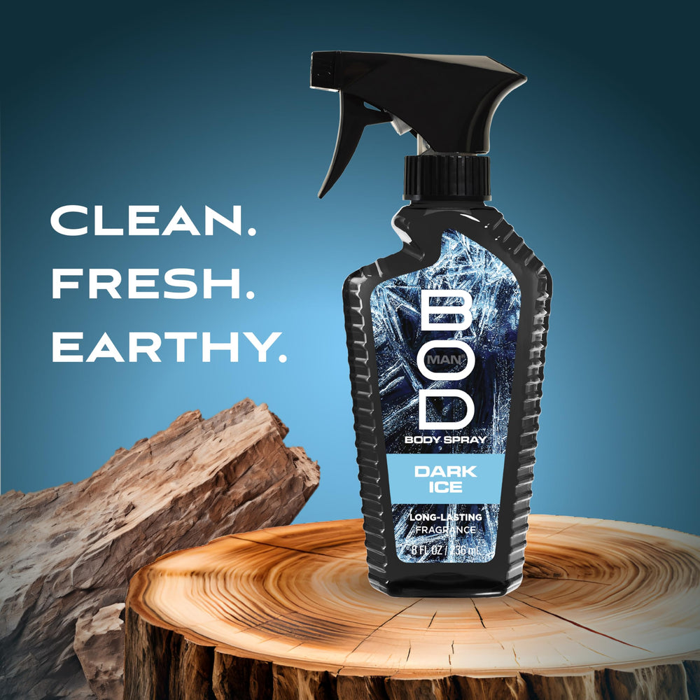 BOD Man Dark Ice bottle middle notes display warmth
