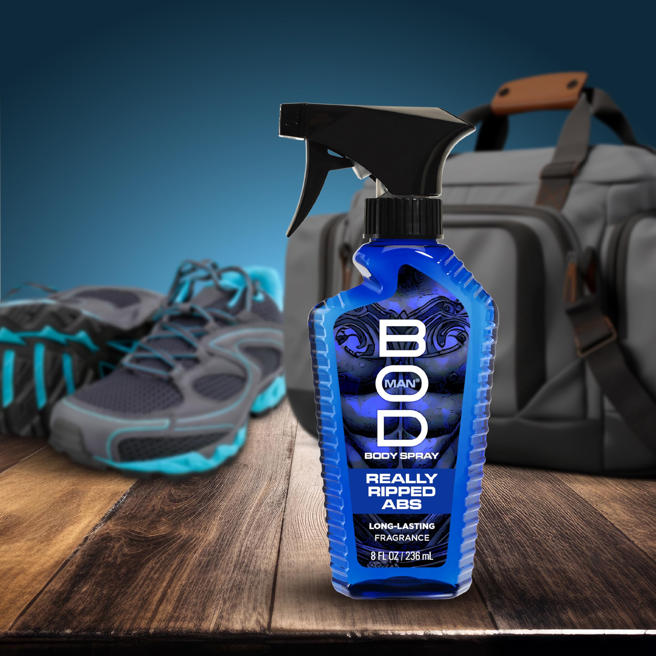 BOD Man base notes: musk, sandalwood, cedarwood warmth.