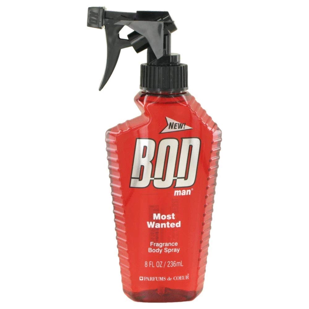 BOD Man Most Wanted spray trigger enables quick, even application for effortless scent layering.