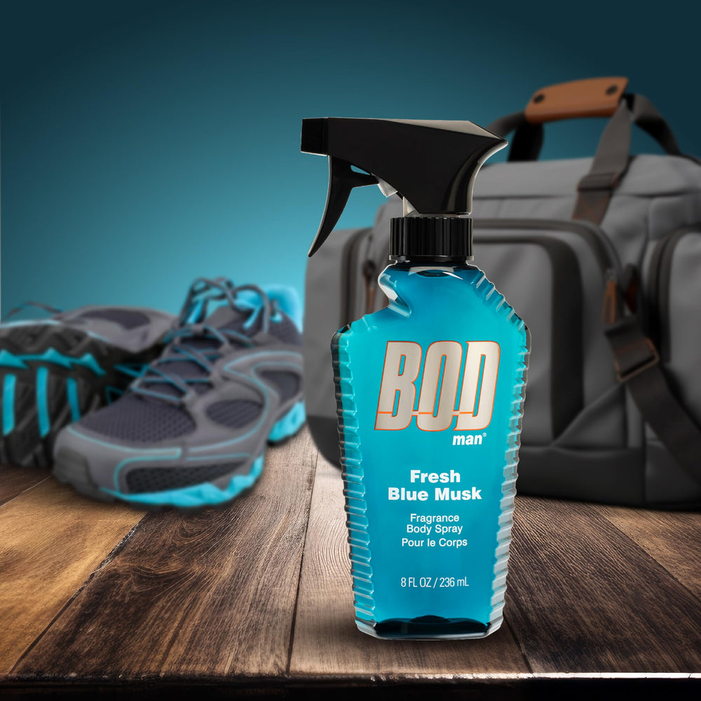 BOD man Fresh Blue Musk top notes visual highlighting refreshing citrus energy
