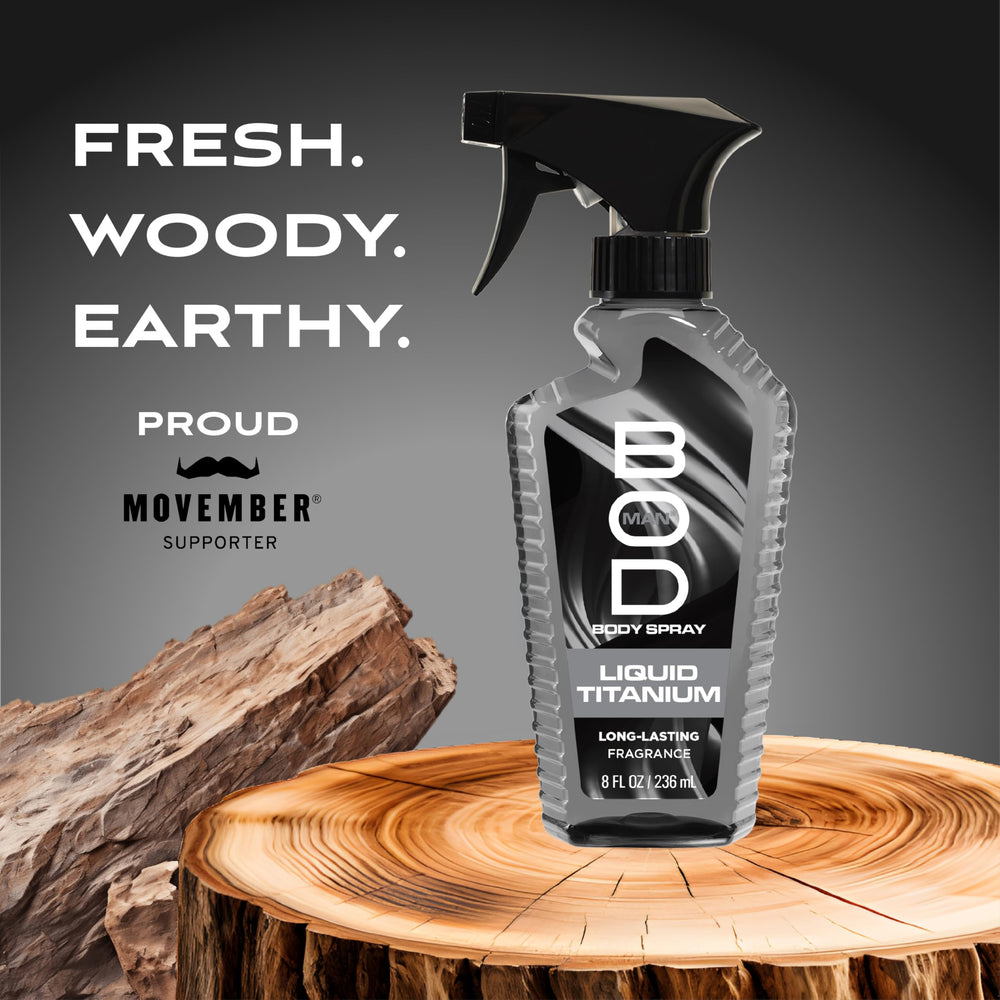 BOD Man Liquid Titanium bottle back label reveals notes and usage guidance.