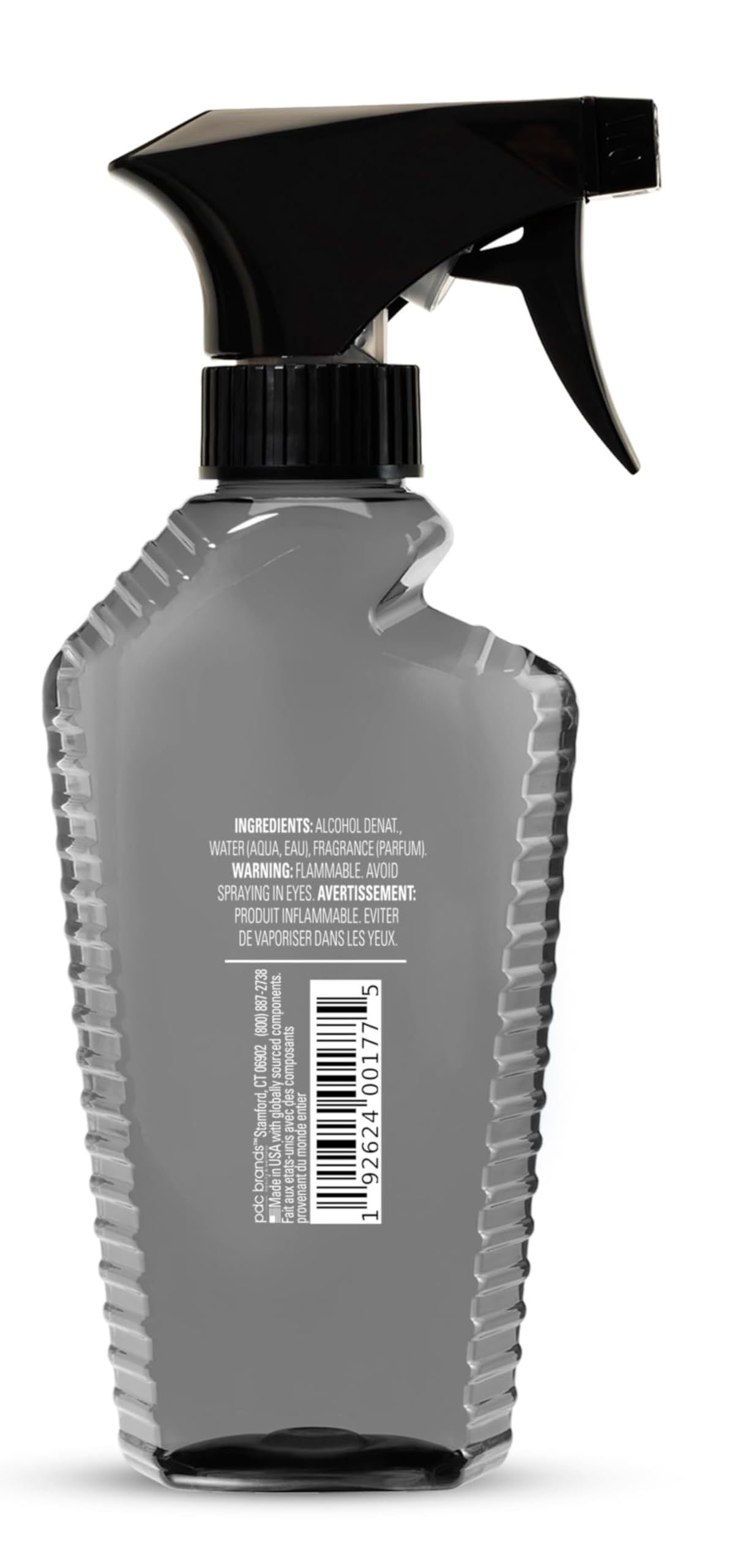 BOD Man Liquid Titanium bottle side view highlights travel-friendly design for on-the-go use.