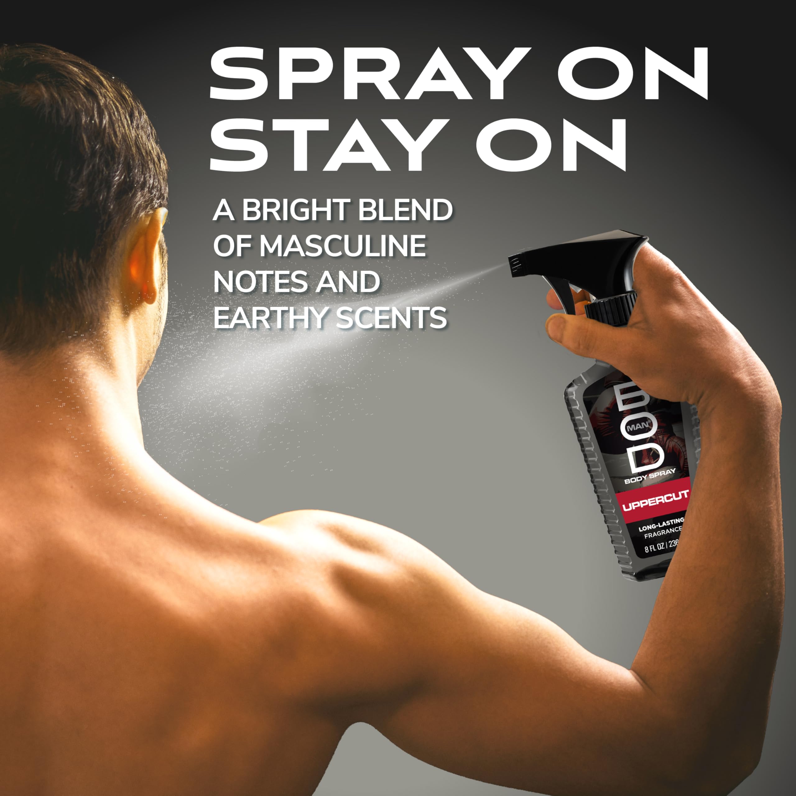 BOD Man Uppercut sea spray detail, adds coastal masculine vibe.