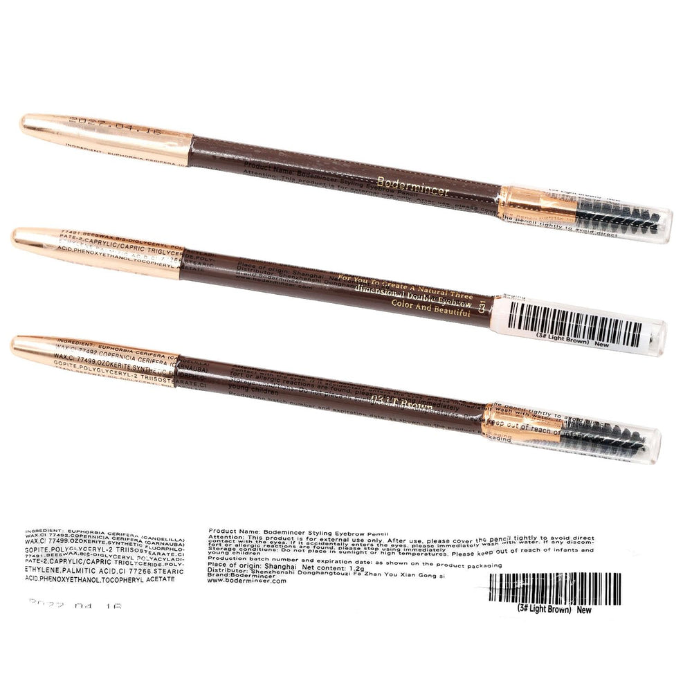Bodermincer eyebrow pencil case with premium finish