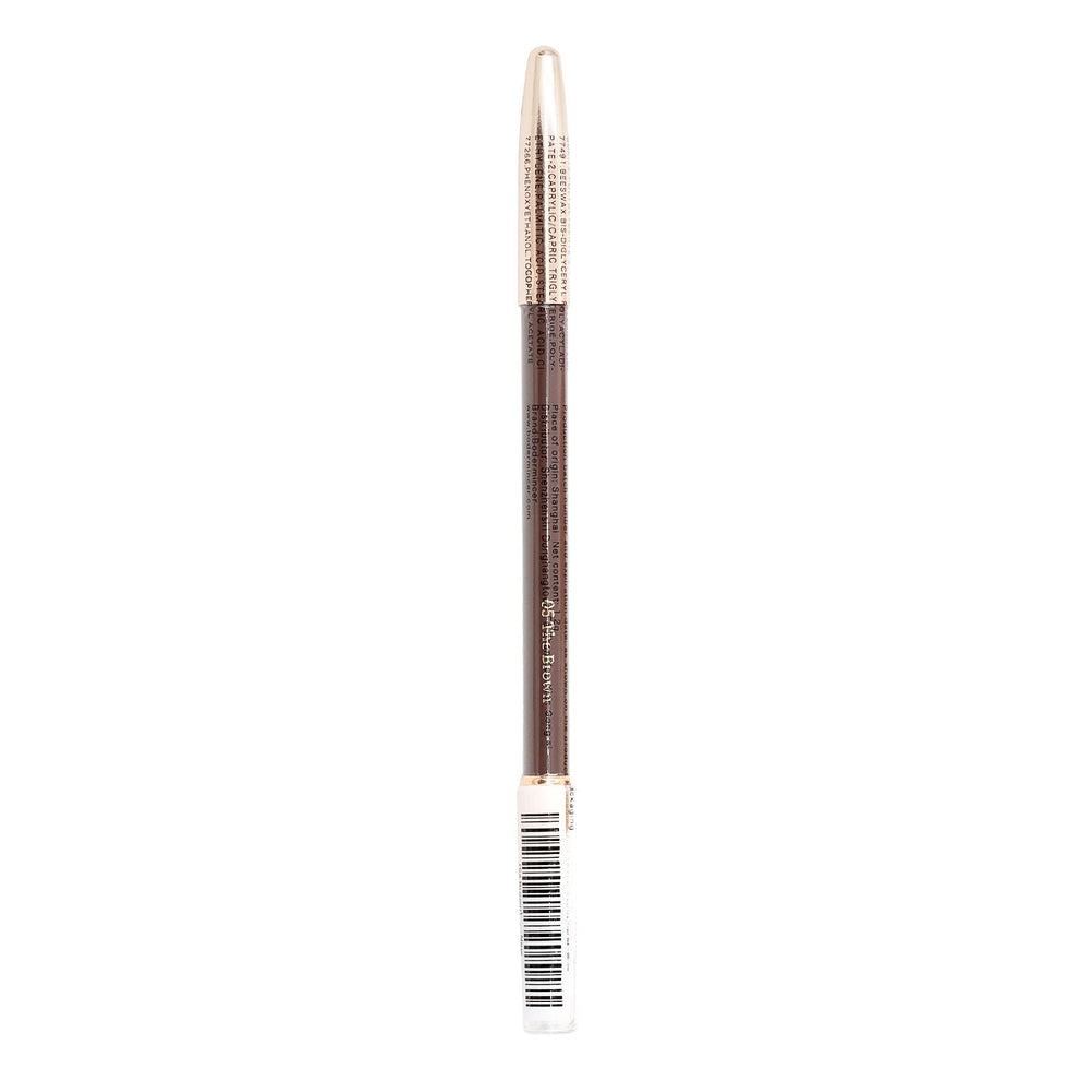 Bodermincer eyebrow pencil tip close-up highlighting a precise fine point.