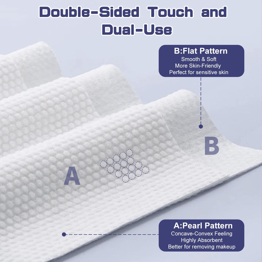 BODFPPC towel showcases two-sided texture for smoother wipes and deeper cleansing.