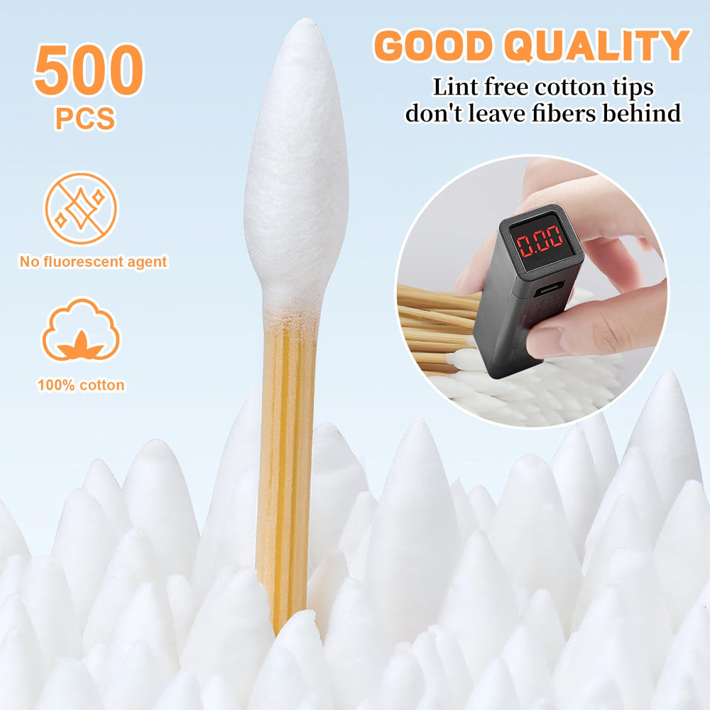 BODFPPC lint-free swabs prevent fiber residue during precision cleaning