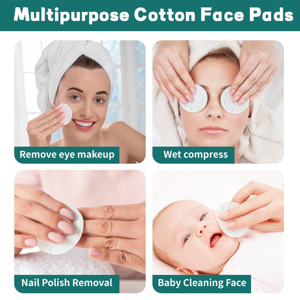 Hypoallergenic BODFPPC rounds suitable for sensitive skin