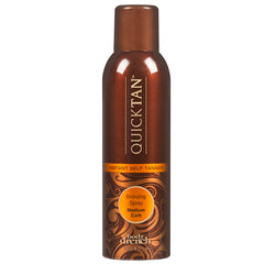 Body Drench QuickTan spray with a 360-degree nozzle for even, streak-free application.