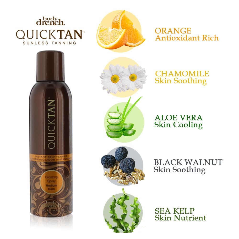 Body Drench QuickTan two-pack provides value and ongoing use.