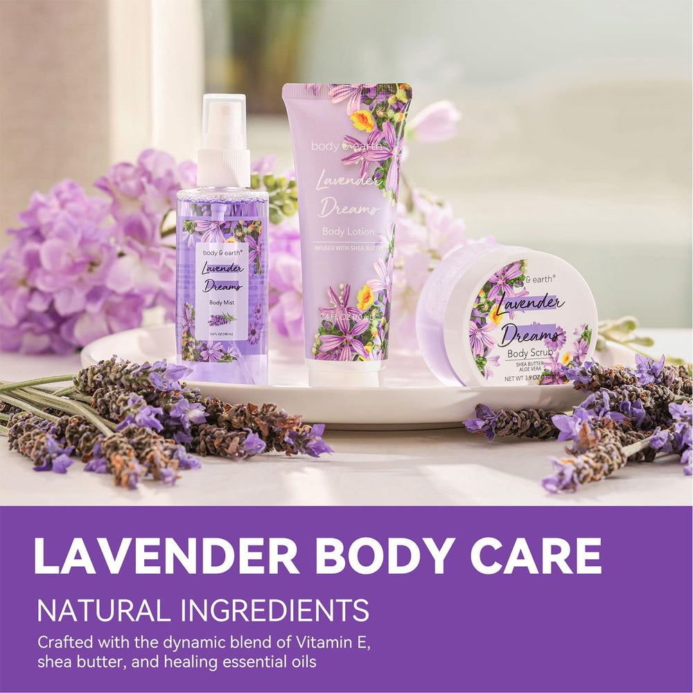 BODY & EARTH locion corporal hidratante para piel suave