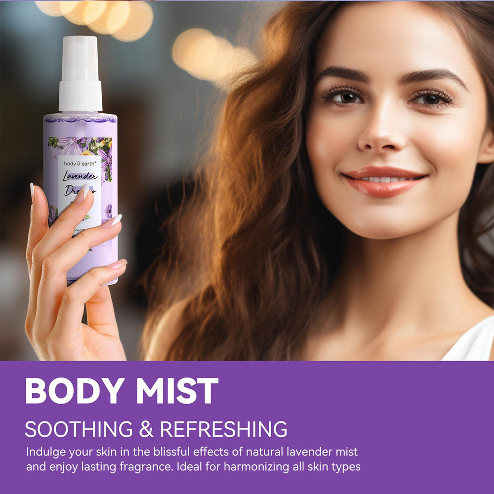 BODY & EARTH set-regalo spa Lavanda Suenos listo para regalo