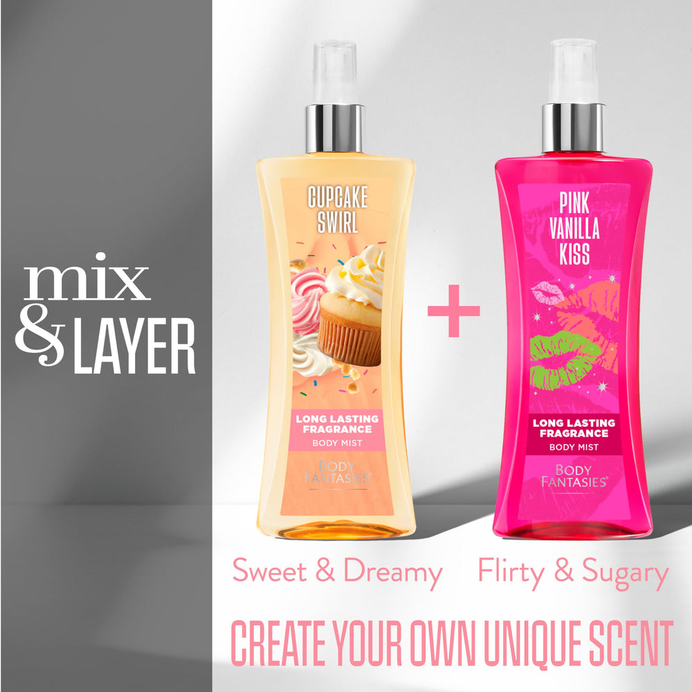 Body Fantasies Cupcake Swirl packaging on display inspires gifting ideas