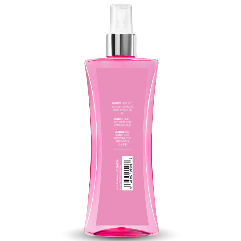 Body Fantasies Signature eight-ounce bottle ready for daily fragrance rotation