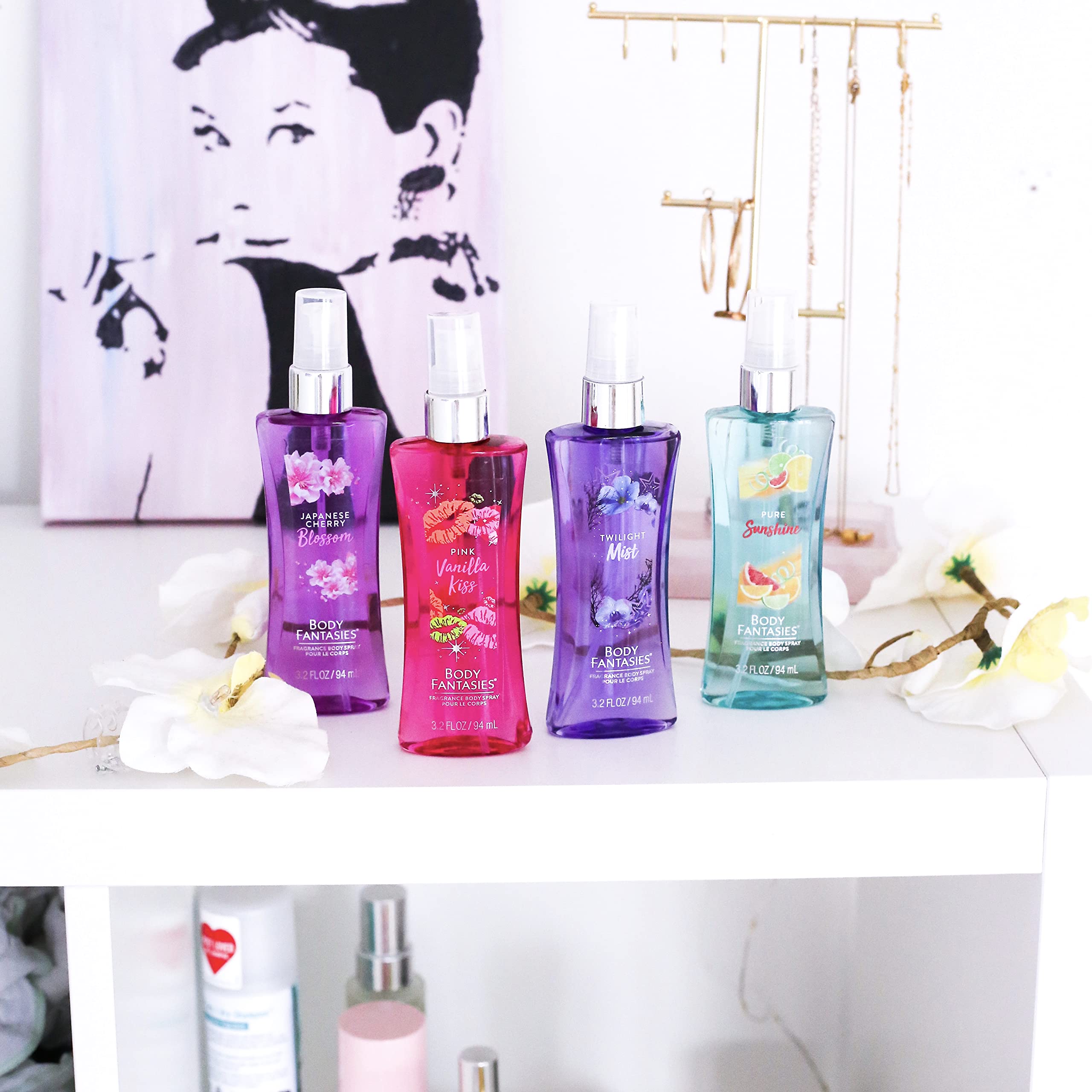 Body Fantasies Signature Sweet Pea spray-mist hand application