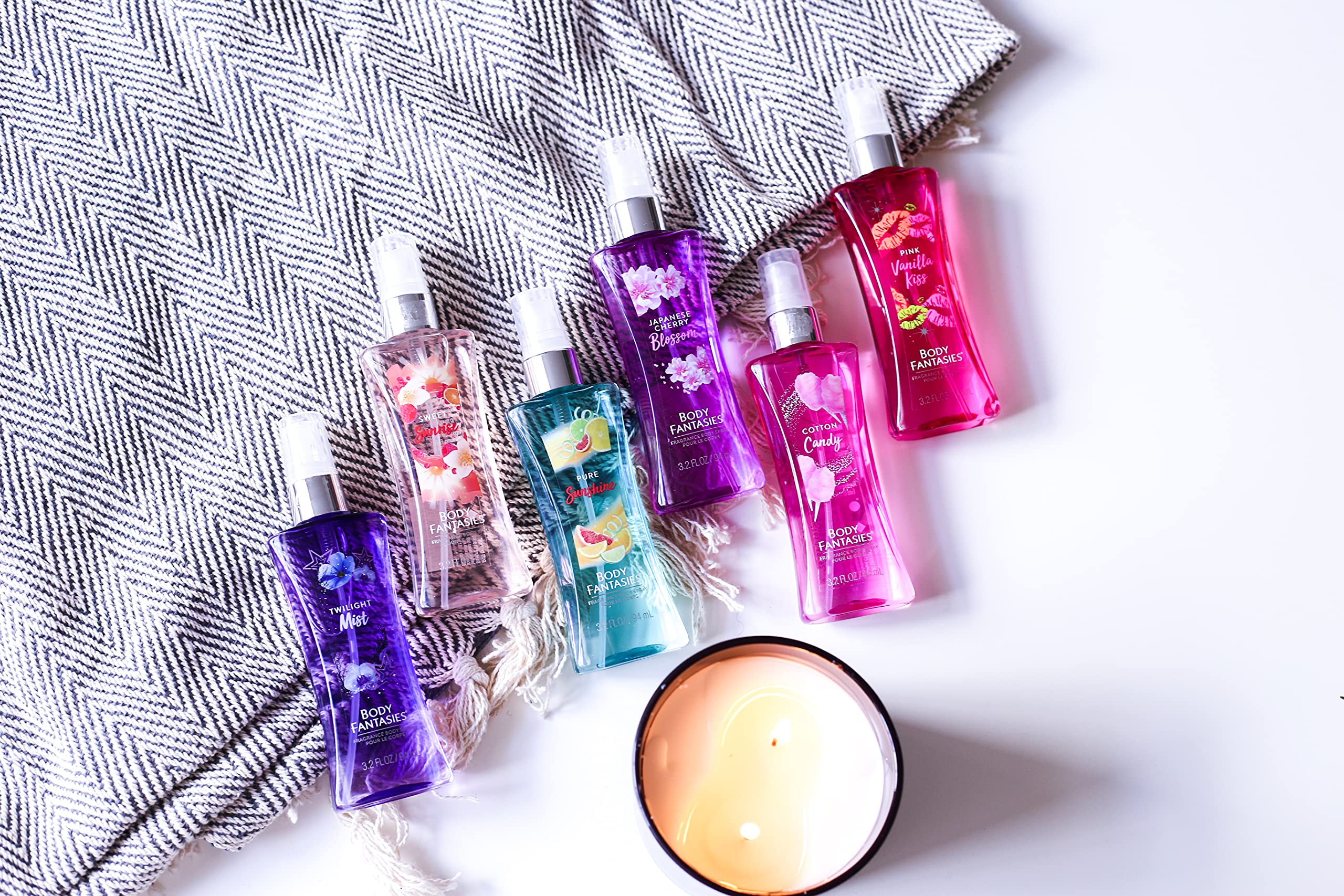 Body Fantasies Signature Sweet Pea front label highlights cruelty-free status
