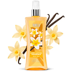 Body Fantasies Signature Vanilla 8oz packaging ideal for travel.