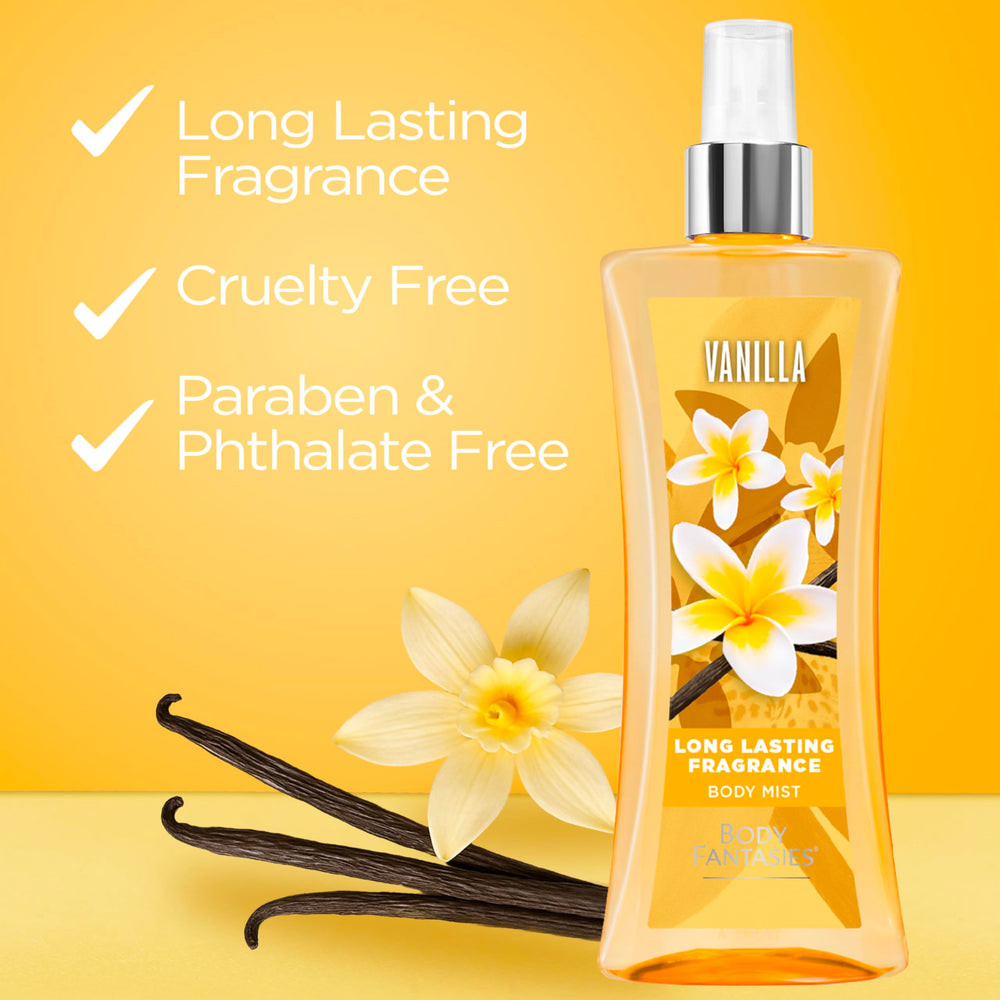 Body Fantasies Signature Vanilla display image showing packaging.