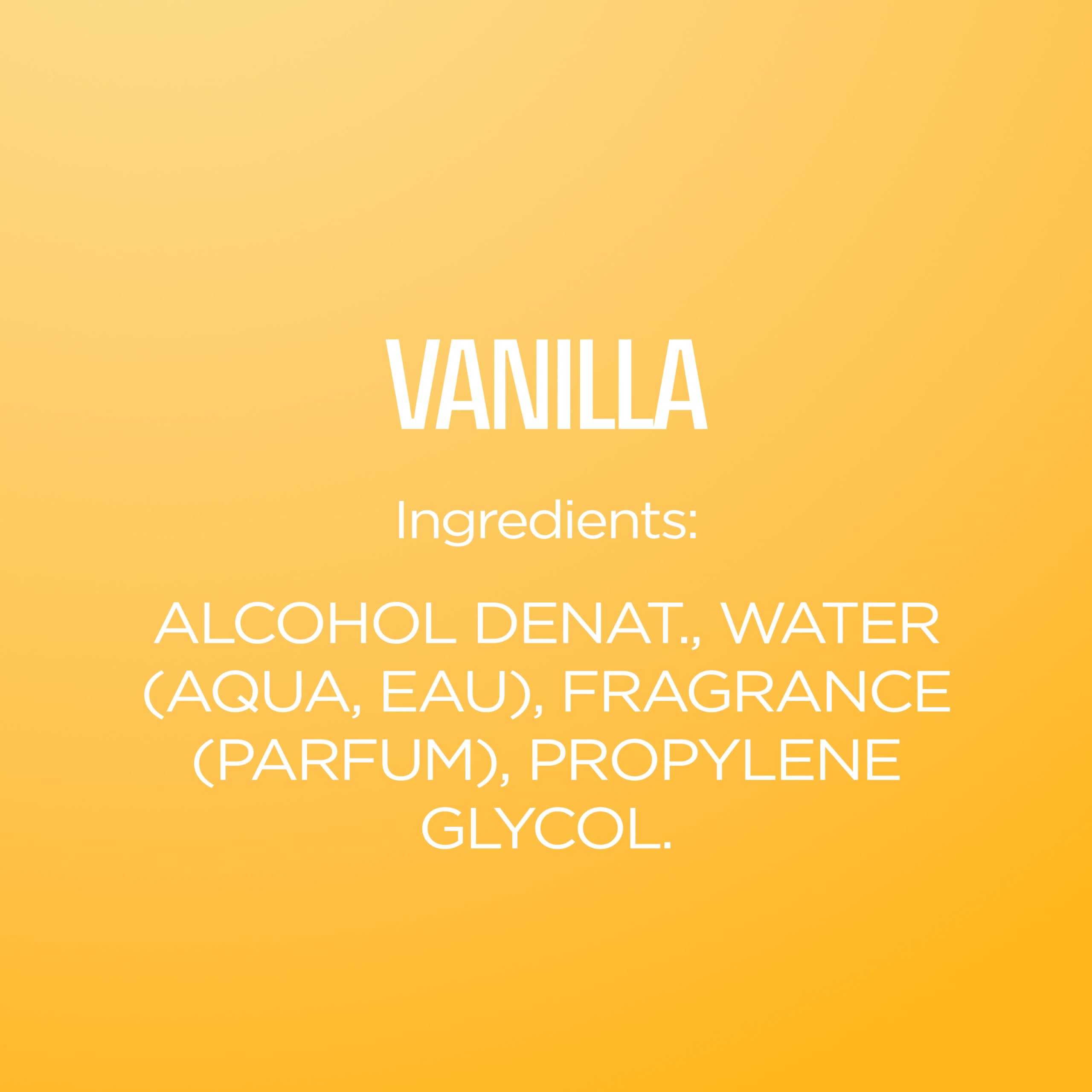 Body Fantasies Signature Vanilla on the go bottle for errands.