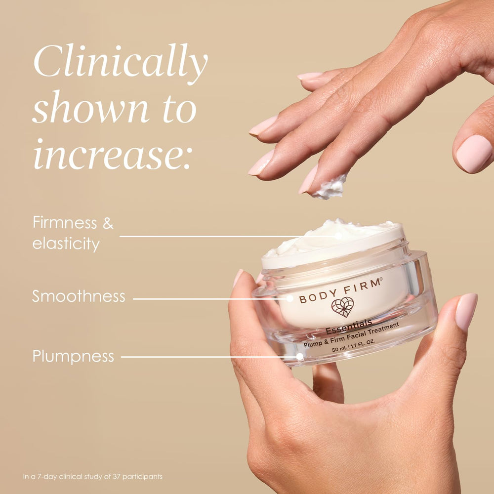 Body Firm Crépe Erase cream swirl highlights rich texture for smooth skin.