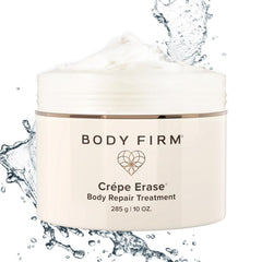 Body Firm Crepe Erase jar 10oz ready for daily hydration and firming benefits.