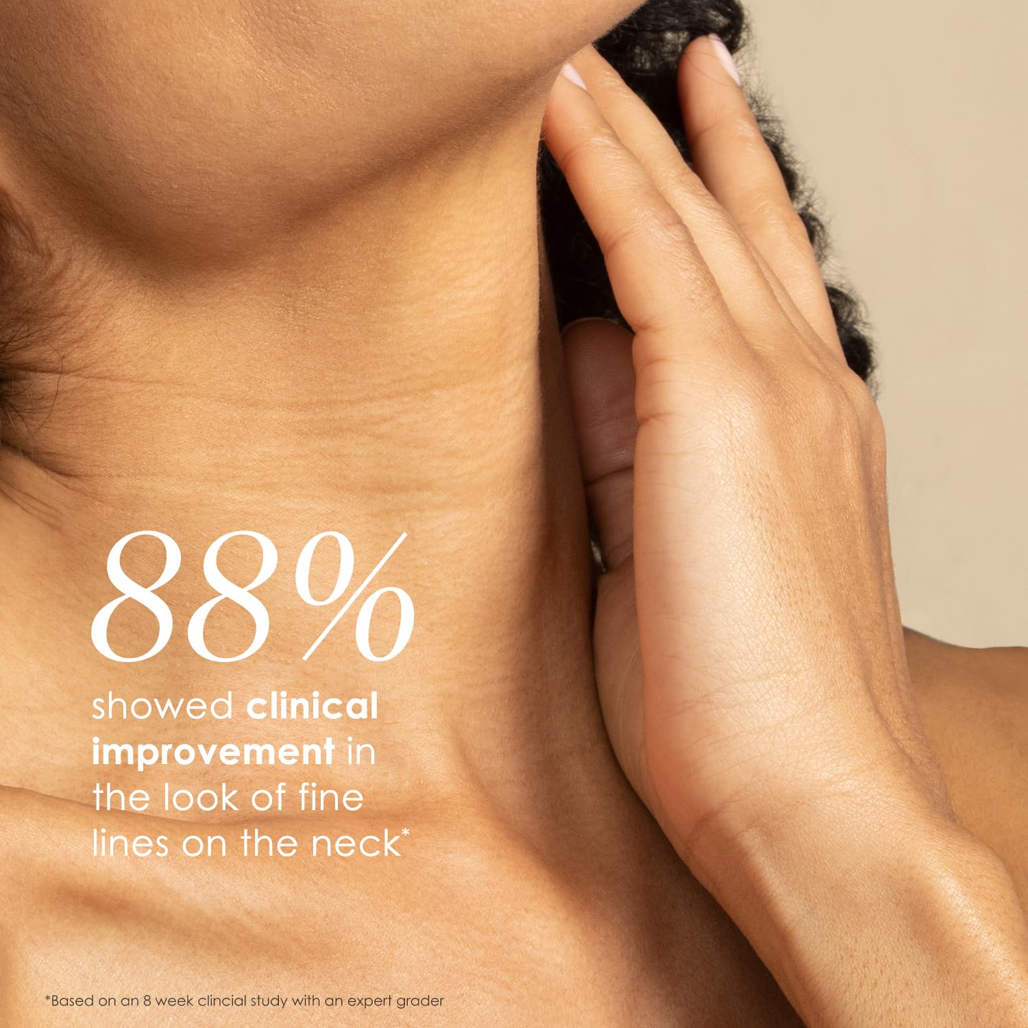 Squalane oil drop highlights intense hydration for supple skin.