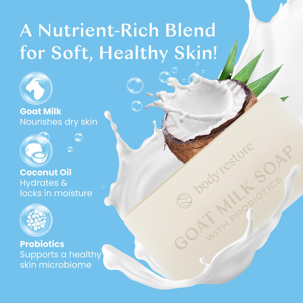 Body Restore barra hidratante para rostro y cuerpo con ácido hialurónico.
