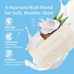 Body Restore barra hidratante para rostro y cuerpo con ácido hialurónico.