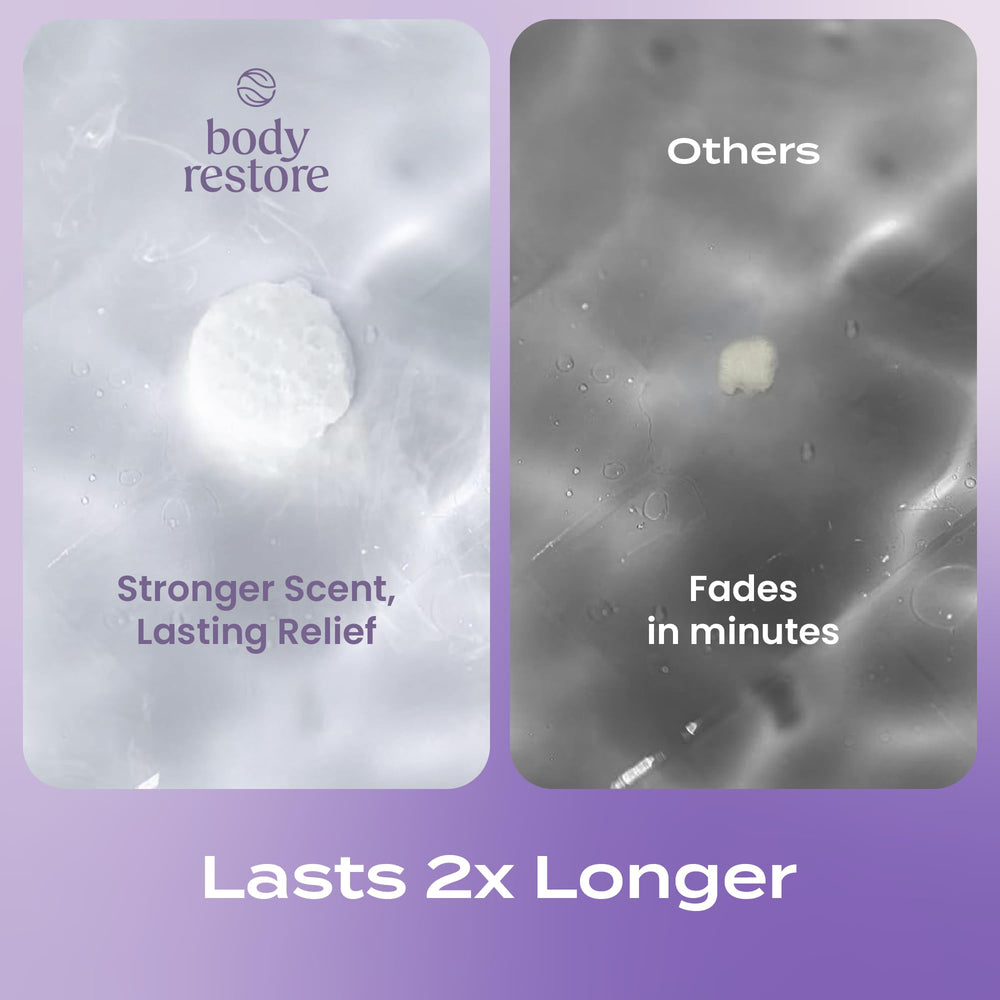 Body Restore lavender bath bomb gift box ready to gift