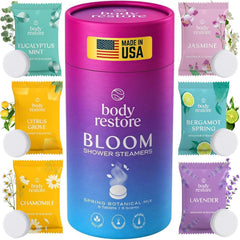 Body Restore bombas de bano aromaterapia citricas para relajacion en casa.