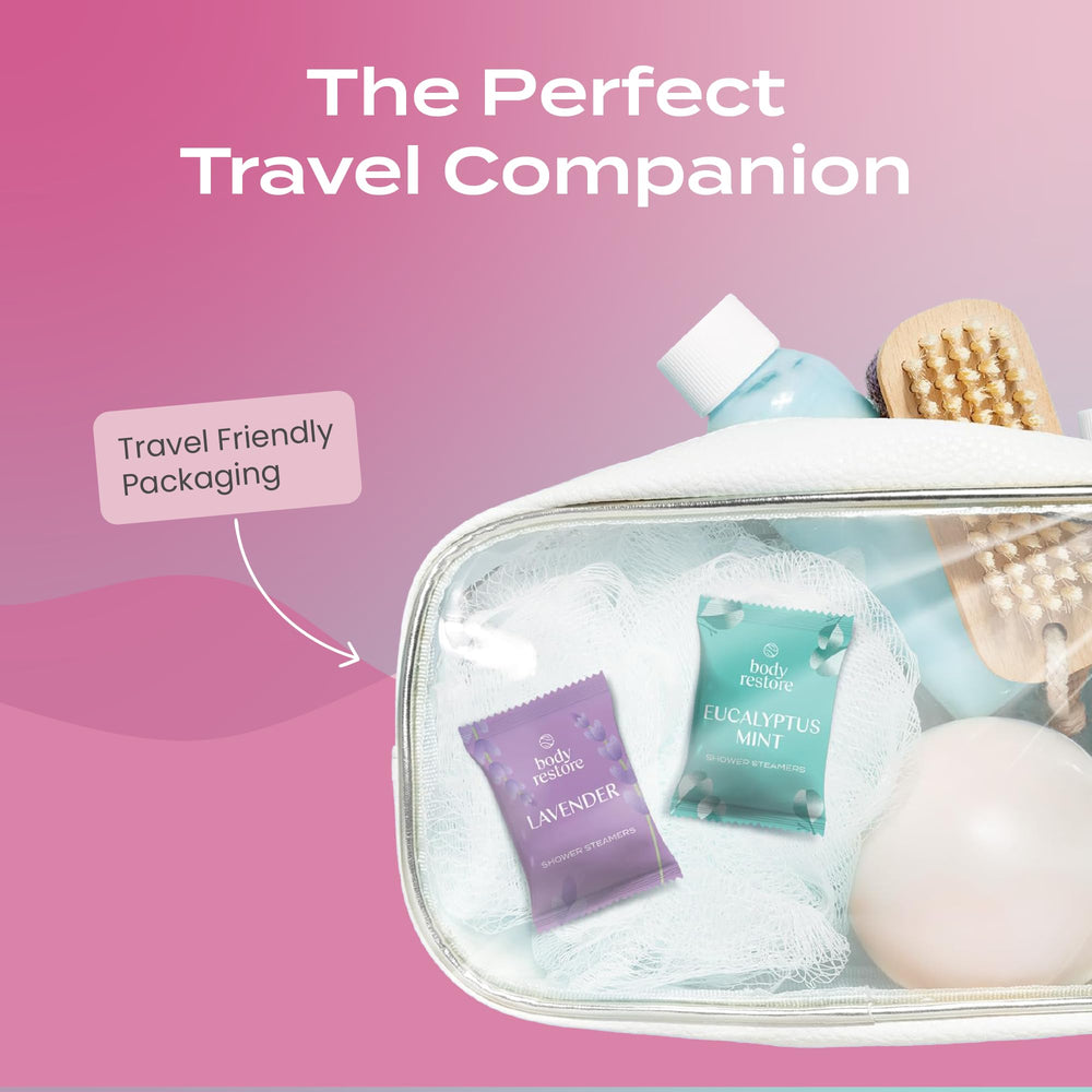 Body Restore bridal self-care gift idea with rose bath bombs