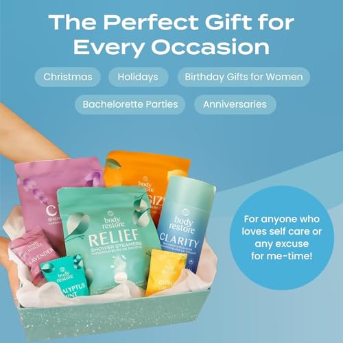 Body Restore collector box presentation highlights premium gift for special occasions.