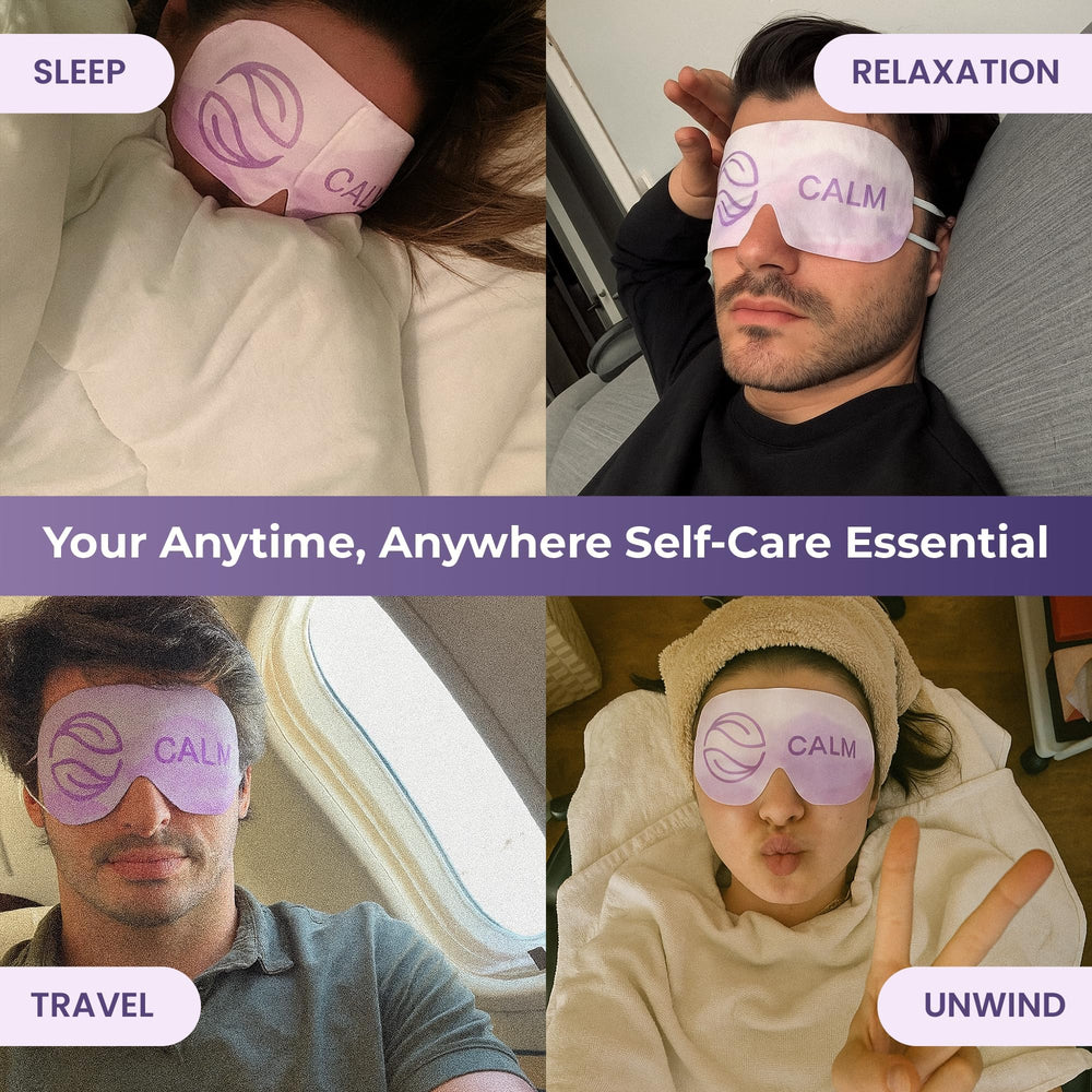 Body Restore compresas oculares lavanda, terapia de autocuidado para regalos y rincones de casa.
