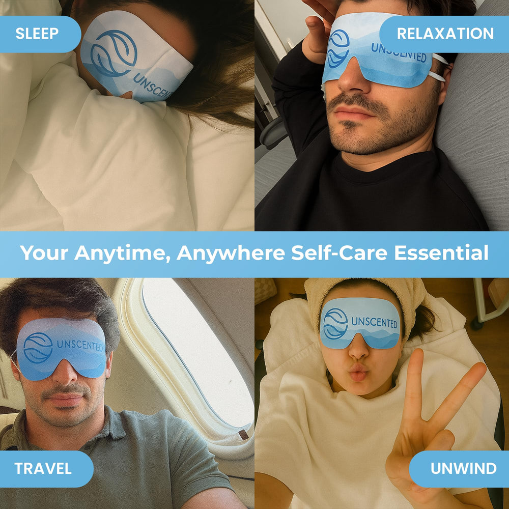 Body Restore sesión de relajación ocular con calor cómodo