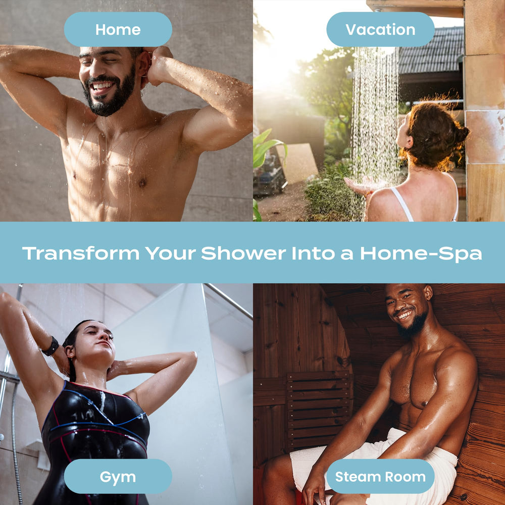 Body Restore scent collection shows eucalyptus and citrus notes for refreshing mornings.