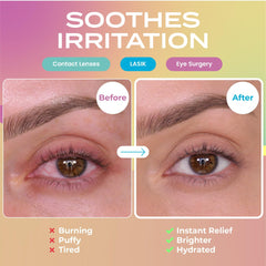 Body Restore unscented self-heating eye mask for fragrance-free relief.