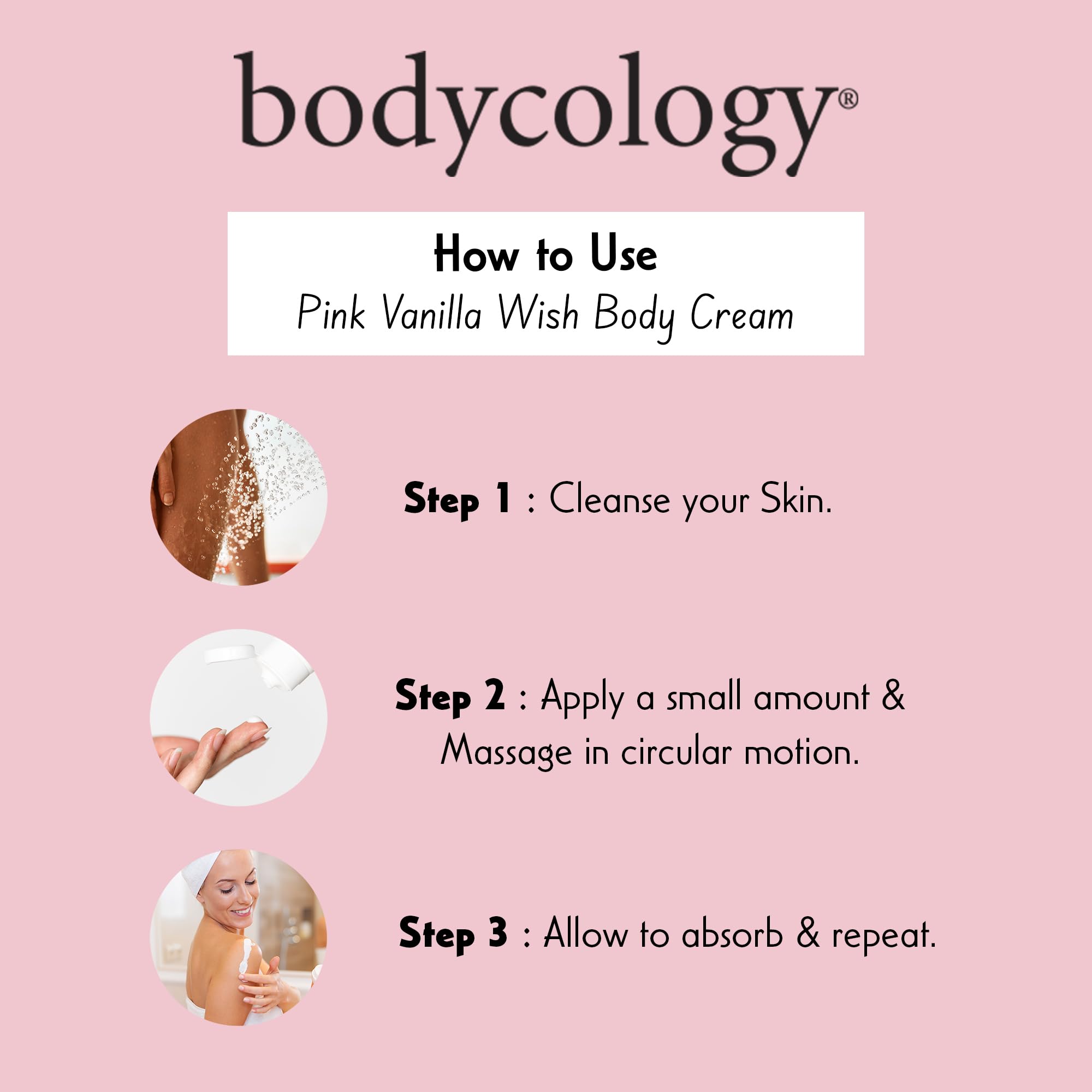 Bodycology cruelty-free and paraben-free skincare label on packaging.
