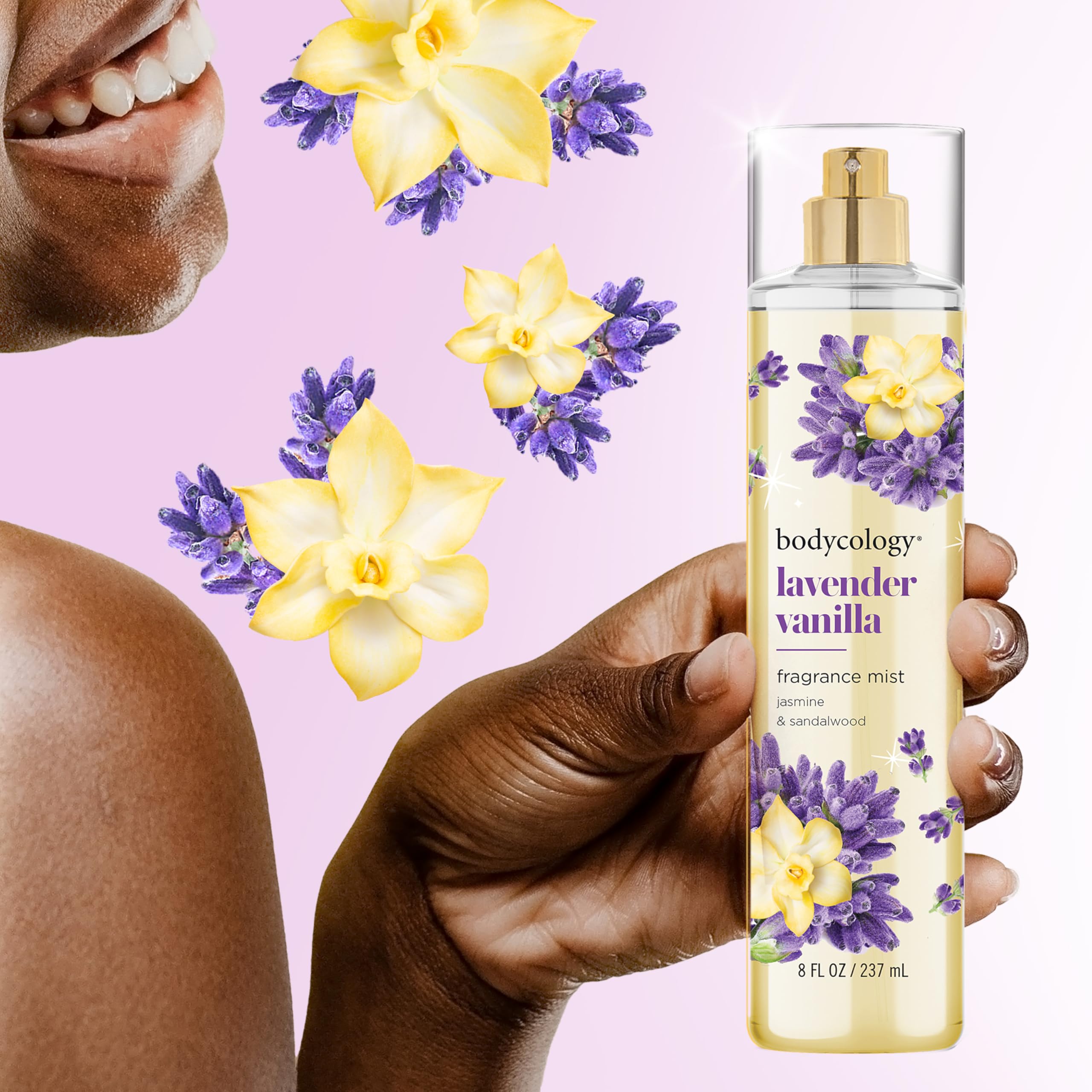 Packaging box of Bodycology Lavender Vanilla for gift-ready presentation