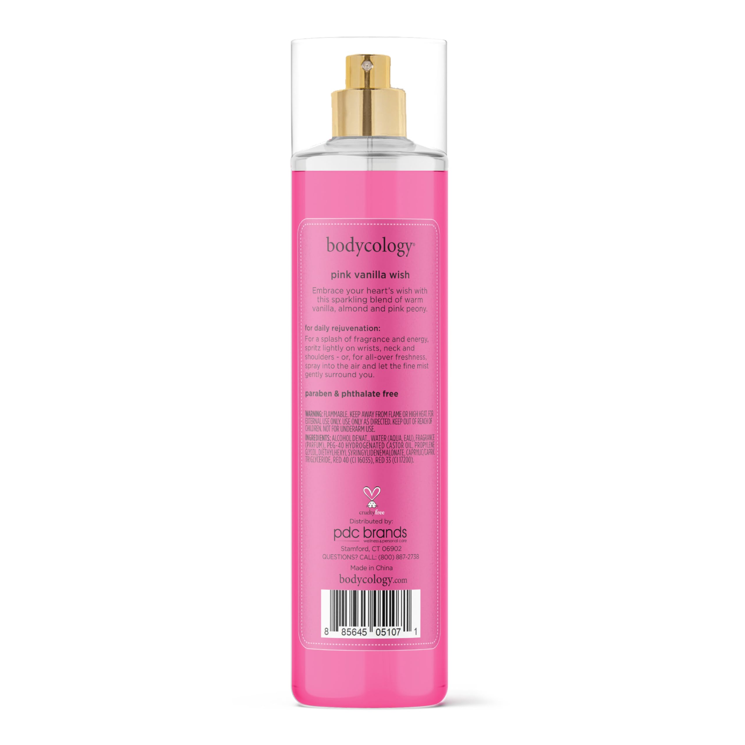 Bodycology Pink Vanilla Wish packaging box ready for gifting.