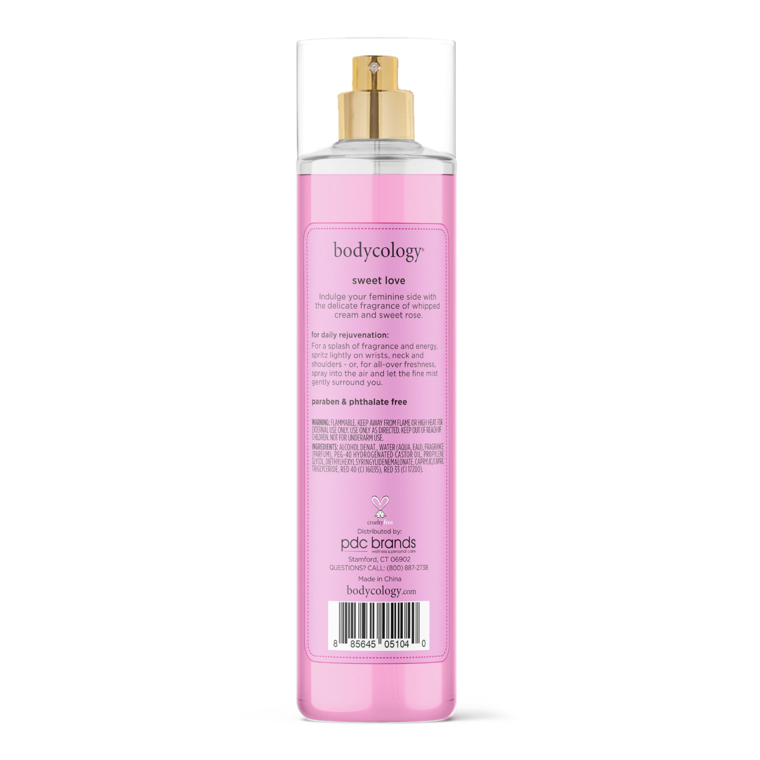 Bodycology Sweet Love gift-ready packaging ideal for a charming present