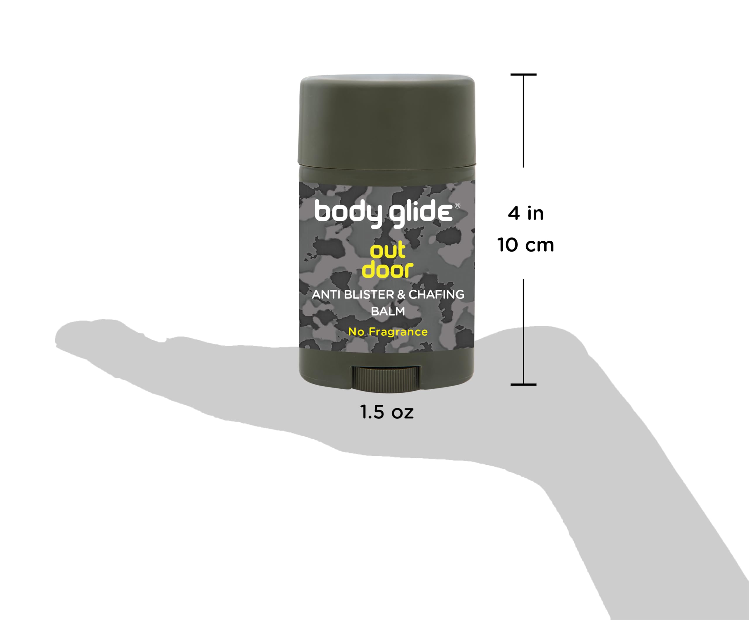 BodyGlide bálsamo antirozaduras, uso en cuello y hombros para comodidad continua