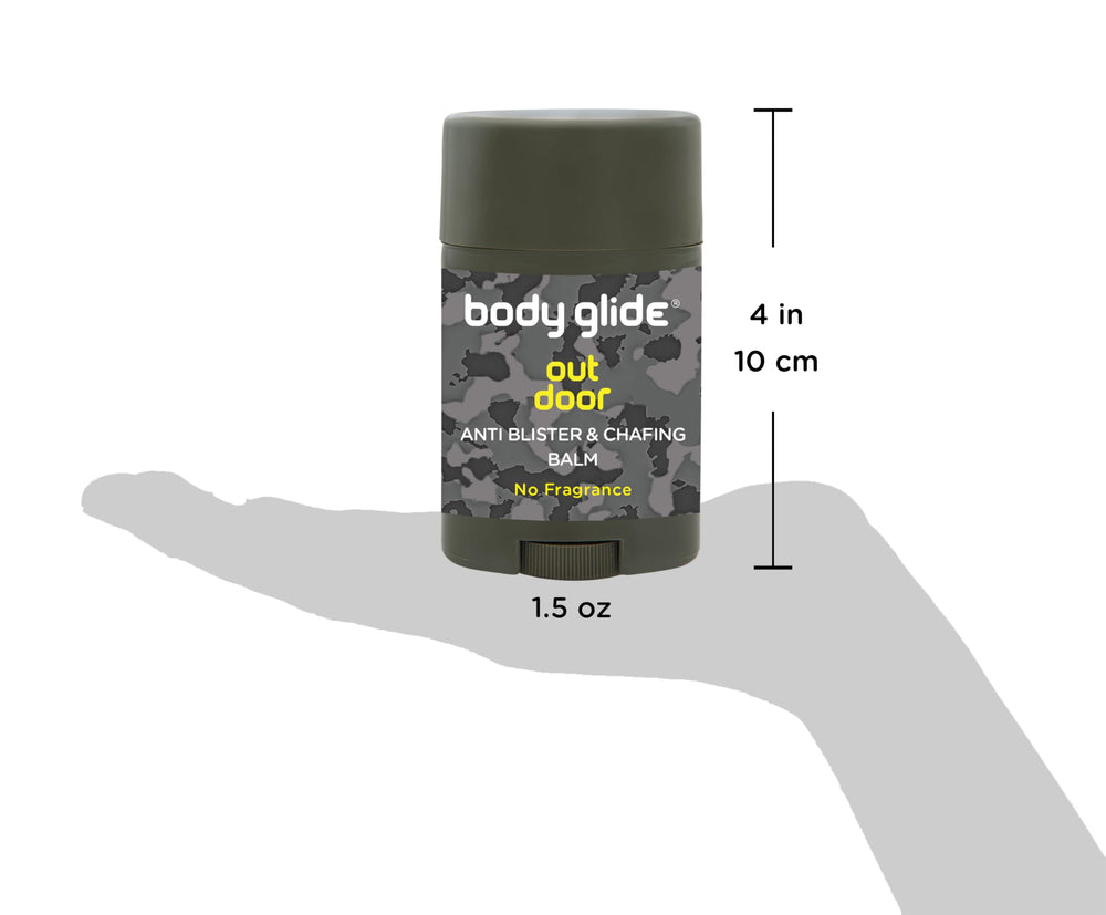 BodyGlide bálsamo antirozaduras, uso en cuello y hombros para comodidad continua